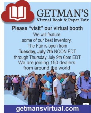 GETMAN'S Virtual Book & Paper Fair