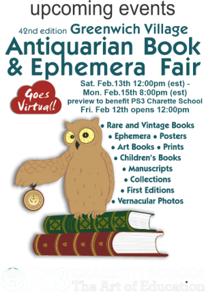 42nd Greenwich Village Antiquarian Book & Ephemera Fair